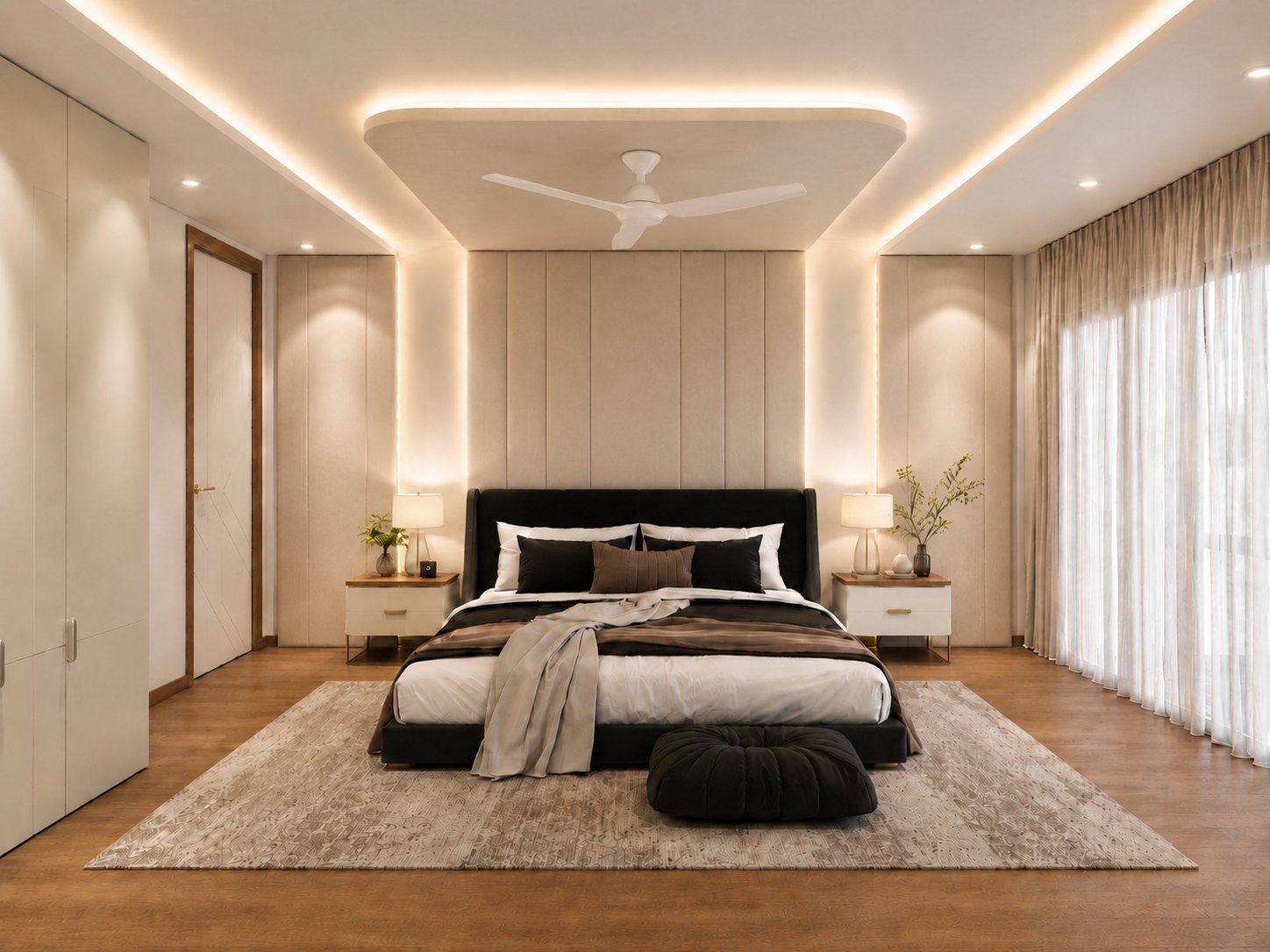 Premium bedroom interior design